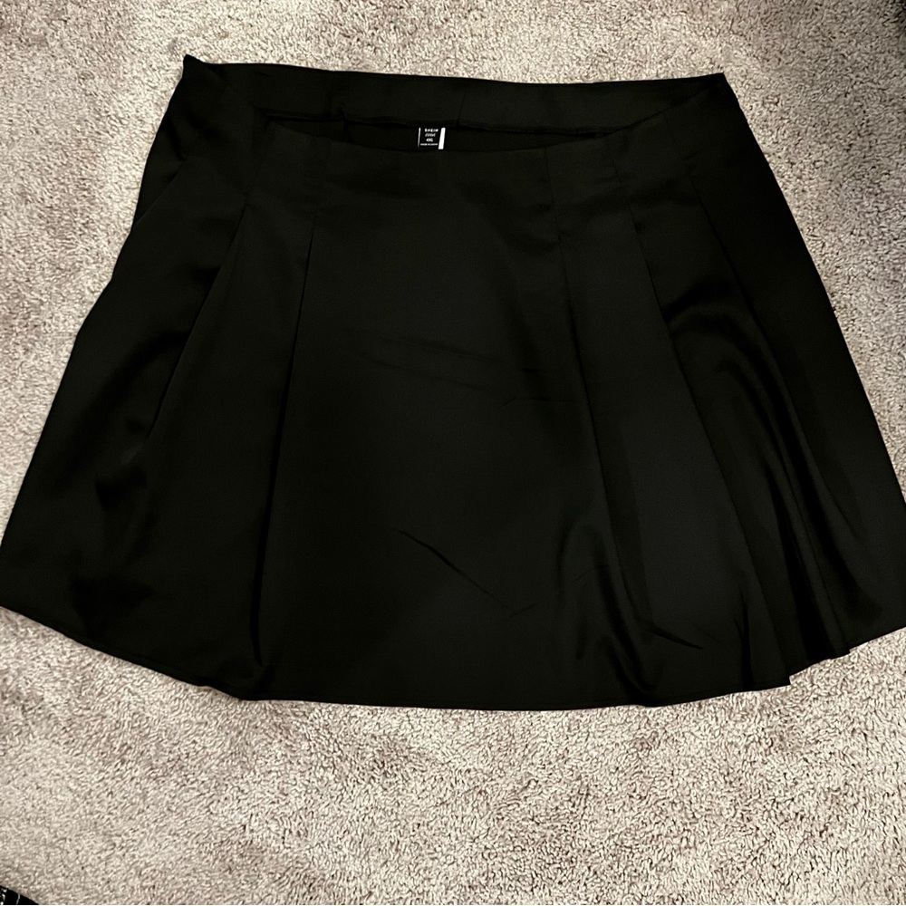 Black A Line Skirt